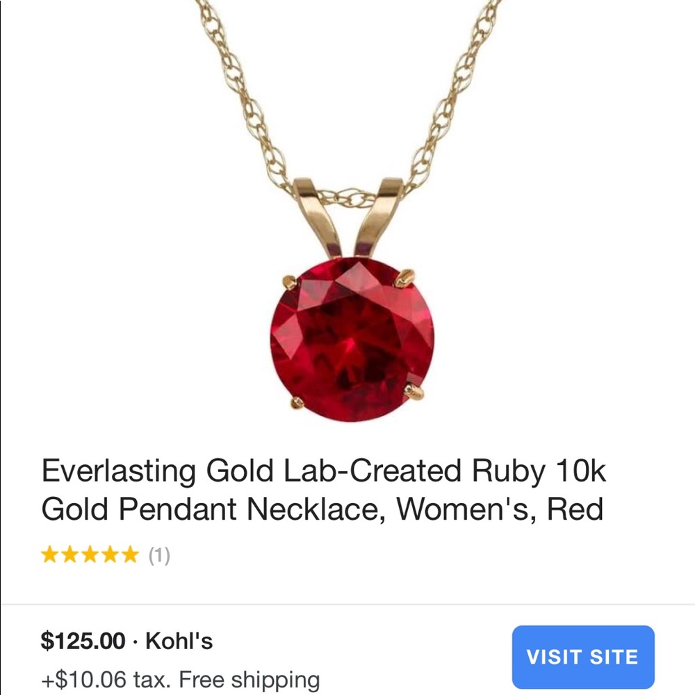 Everlasting Gold Gemstone: Ruby - image 1